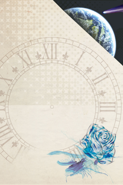 Aiyanna Time Witch rose and clock layers